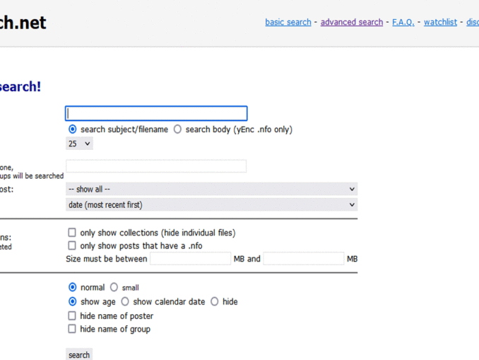 NZB Search Engines To Create And Search Nzb Files