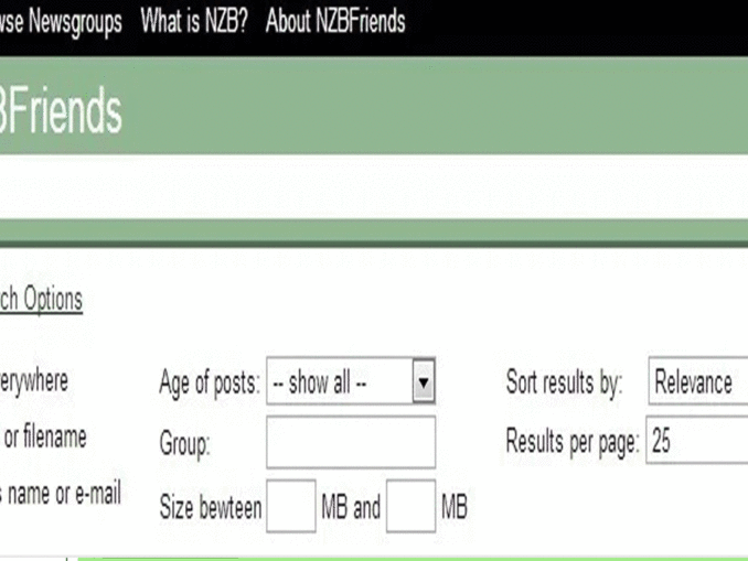 NZB Search Engines To Create And Search Nzb Files