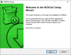nzbget installatie windows NZBGet installeren Windows