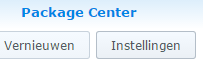 synology settings package center