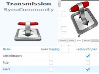 Transmission Torrent client installeren Synology