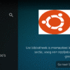 Kodi installeren Ubuntu Minimal