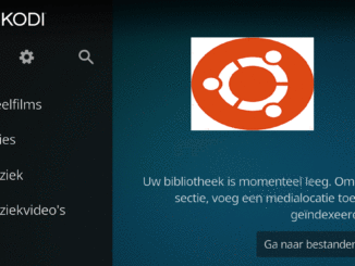 Kodi installeren Ubuntu Minimal