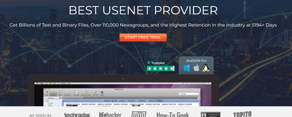 Newshosting review usenet provider