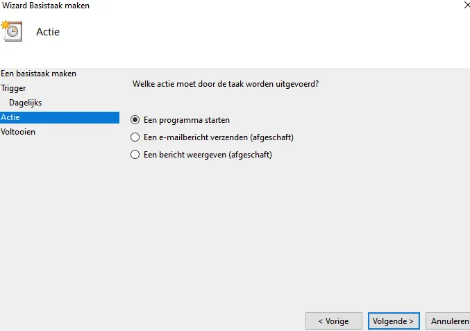 Set up SpotWeb Windows 10/11 31 basic task windows 10 start spotweb program