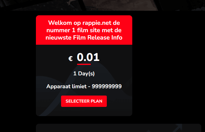 Rappie.net abonoment