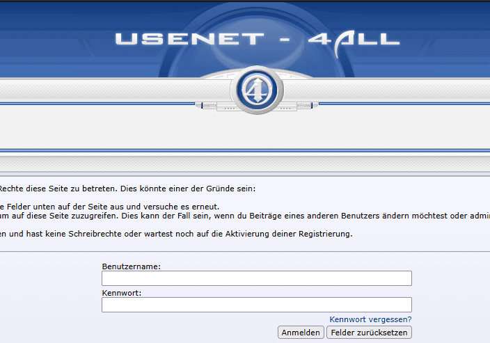 Usenet-4all.pw German usenet community forum 2 afbeelding